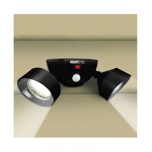 Lampa Led Dubla Fara Fir Cu Senzor De Miscare Night Eyes