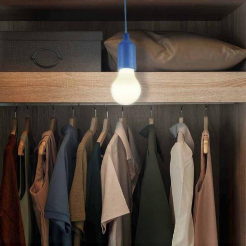 Bec portabil cu cordon, lumina tip LED. Oferta 1+1 gratis.