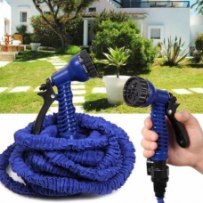 Furtun extensibil pentru gradina Magic Hose 15 metri + pistol de udat