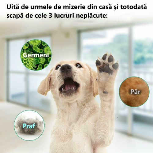 Aparat curatare si dezinfectare labute, pentru caini, pisici sau