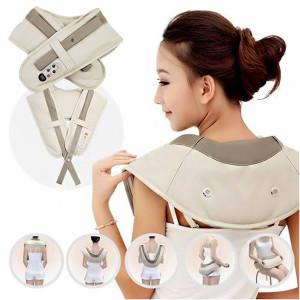 Aparat de masaj cervical multifunctional Shawls - 40 functii